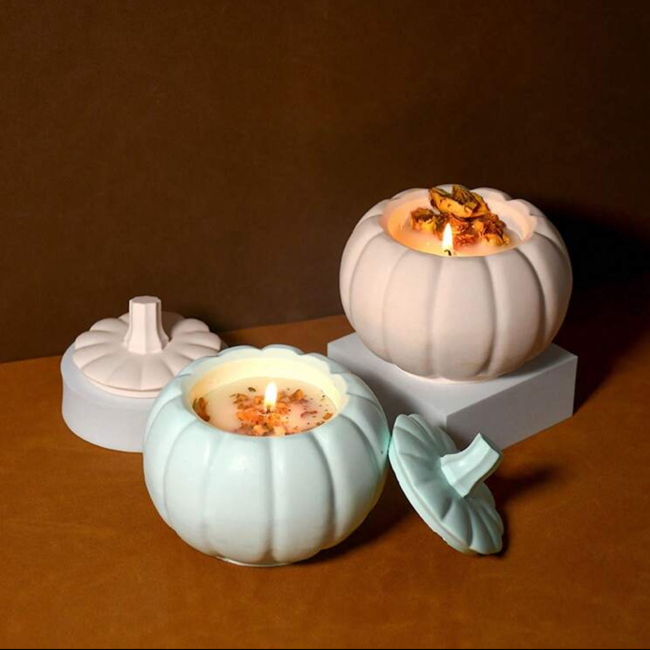 Wholesale Autumn Pumpkin Candle Jar