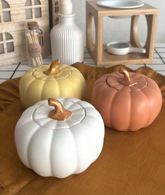 Wholesale Autumn Pumpkin Candle Jar